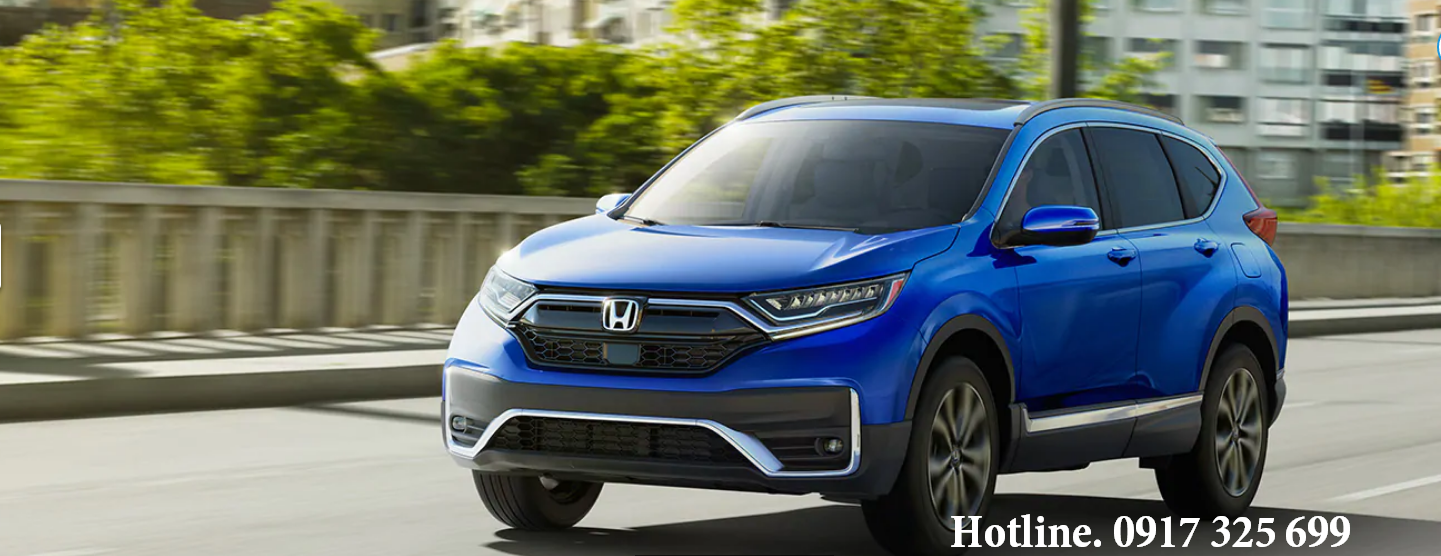 Thiết kế mới xe Honda CRV 2020 lắp ráp màu xanh